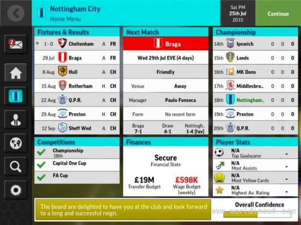 Football Manager Mobile 2016 1