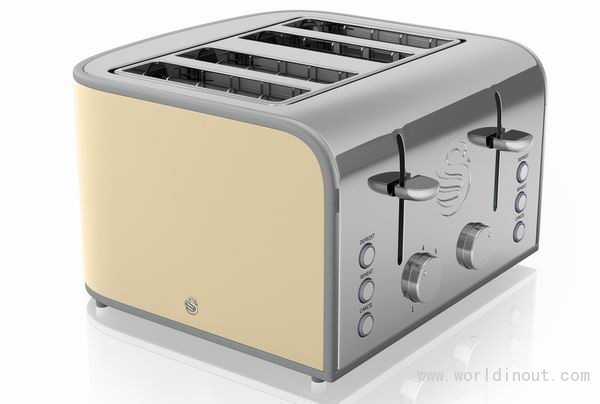 Swan Retro ST17010 Four Slice Toaster 1