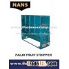 Palm fruit from bunch separating machine / stripper