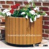 Outdoor free stand wooden flowerpot / garden pots / flower Garden wooden plant planters pots