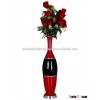 Wholesale Home Decorative Flower Vase Enamel Painted Aluminum Designer Vase