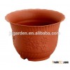 Factory Round Terracotta Hot Sale Flowerpots Plastic Garden Pots