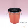 ChengXing brand pp double color plastic flower pot