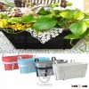 2016 factory best offer balcony hanging flower pot many color available metal flower pot
