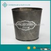 2016 Latest Design Galvanized Garden Flower Pot iron flower pot stand decorative country style metal