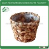 water hyacinth planter pots with plastic liner