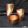 LONG TUBE VASES METAL TUBE VASES SOLID COPPER VASES