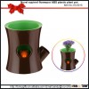 Interesting stump design smart flowerpot china new innovative product