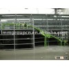 industrial production line steel skate wheel and roller flexible conveyor system