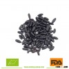 organic steamed black rice