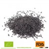 Steamed black rice organic type