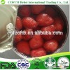 canned strawberry new producted from factory