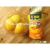 organic canned peaches