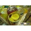 canned fruit(yellow peach in tins)
