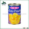 2015 new crop canned plush fruit peach