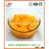 Fresh canned food canned yellow peach in syrup