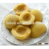 IQF yellow peach in halves