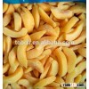 IQF yellow peach sliced