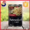 canned mung bean sprouts from china