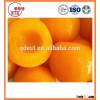 Canned yellow peach in light syrup in halves shape or slice