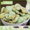 HACCP,ISO,BRC,HALAL Certification Wasabi Broad Bean Chips Snacks with best quality and hot price