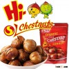 Organic snack ready to eat chestnuts, roasted inshelled chestnuts snacks