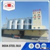 flat bottom silos with galvanized elevators