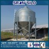 Small Size Feed Silos Galvanized Hopper Bottom, Poultry feed silo