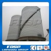 2000T Storage Steel Silo with cone bottom and concrete support used for cereal