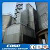 5000 MT capacity of silo for wheat and soya storage along with drying equipment