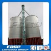 Complete steel structure small capacity fodder plant used Silo for raw material
