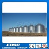 CE Approved flat bottom steel silo with complete accessaries for grains