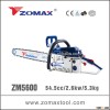 New crankcase design 54.5cc petrol chain saw wood cutting machine