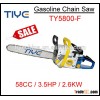 2-stroke big power forest use machine 58cc chainsaw