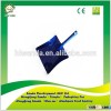 blue painted house metal dustpan