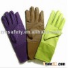 Long PVC dot garden glove ZM624-H