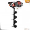 POWERTEC 49cc 1700W 250mm Earth Auger gas powered post hole digger