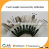China 10pcs Hand Gardening Tool with Aluminium Alloy material