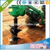 New Post hole digger mounted tractor