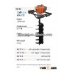 Offer Gasoline Earth Augers/ Earth Drill AG52 with CE/GS