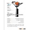 Supply Power Earth Auger/Earth Drill AG43 withCE/GS