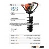 Supply Gasoline Earth Auger/Earth Drill AG63