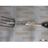 high quality garden fork with wooden handle