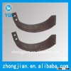 rotary tiller blade for garden cultivator and spare parts of tiller