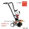2.2hp electric start mini garden cultivator