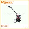 easy operation and walk-behind tiller HYLD25 with 1.2L fuel tank