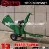 With 2 years warranty CE approved Briggs&Stratton petrol motor cheap hydraulic small shredder ch
