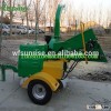 CE approved firewood processor DWC-22 mobile wood chipper