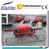 Farming grass cutting raking machine / lawn mower with raking