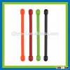 Reusable Gear Tie, 3-Inch Rubber Twist Tie, Assorted Colors